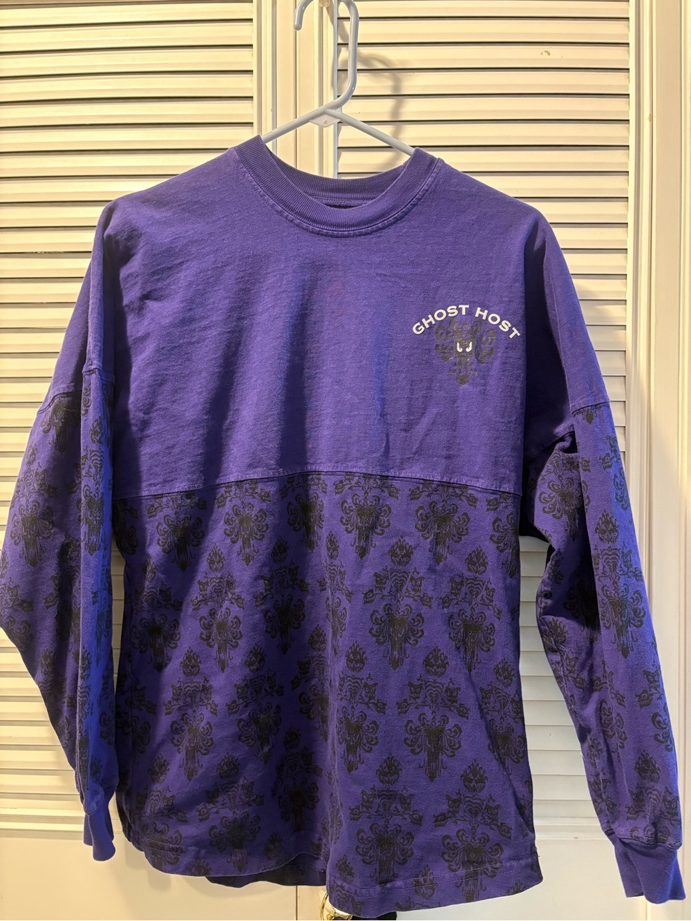 Disney GHOST HOST Purple spirit jersey